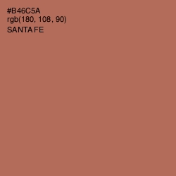 #B46C5A - Santa Fe Color Image